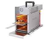 ROTHENBERGER Industrial ROASTER TO GO Gasgrill Steakgrill Hochtemperaturgrill Oberhitzegrill Outdoor mobil für unterwegs inkl. Piezo-Impulszündung & Zubehör – zum Patent angemeldet 1500003455