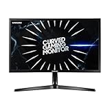 Samsung Curved Gaming Monitor C24RG54FQR, 24 Zoll, VA-Panel, Full HD-Auflösung, AMD FreeSync, Reaktionszeit 4 ms, Krümmung 1800R, Bildwiederholrate 144 H