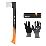 Fiskars Spaltaxt X17 M inkl.Messerschärfer XSharp und Arb