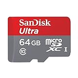 SanDisk Ultra Imaging microSDXC 64GB bis zu 80 MB/Sek Class 10 Speicherkarte + SD-Adap