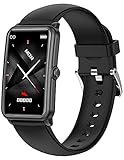 Schrittzähler ohne App und Handy,Kalorienzähler Armband 1,57 Zoll Touch Farbdisplay Fitness Tracker Damen Herren Smartwatch für iOS Android Stoppuhr Pulsuhr Laufuhr F