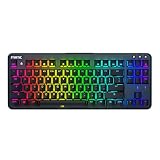 Fnatic Gear | miniSTREAK | mechanische Gaming-Tastatur mit LED RGB-Hintergrundbeleuchtung - Cherry-MX-Silent-Red-Schalter - kleine, kompakte TKL-Tastaturbelegung für Profi-E-Sports (US-Layout, QWERTY)