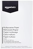 Amazon Basics Druckerpapier, DIN A4, 80 g/m², 500 Blatt, Weiß