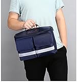 Wihgfcv Medizinische Box wasserdichte Familienmedizin Kit leer 2021 Neuwagen Tragbare Erste-Hilfe-Kit-Not-Kit Große Kapazität Besuchs-Kit Portable (Color : Dark Blue, Size : XXL)