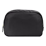 CHI CHI FAN Easy Travel - Black | geräumige Kulturtasche aus Nylon | Top Qualität und Design treffen auf maximale Funktion | Viel Stauraum für Cremes, Make-UP und Waschartikel für Alltag und R