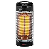 intergrill Heizgerät HA-55 Heizturm Heiztower Heater 600-1200 Watt Sicherheitsschalter zuschaltbare Oszillationsfunktion Handg