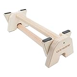 Gorilant® - Push-Up-Unterstützung, Calisthenics Parallel, Buchenholzbar 45CM, Park Training, C