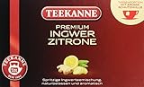 Teekanne Premium Ingwer Zitrone, 20er aromaversiegelte Beutel, 5er Pack (5 x 35 g)