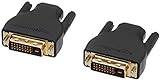 Amazon Basics HDMI2DVI_A_2 HDMI-auf-DVI-D-Adapter, 2er-Pack, Schw