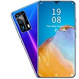 TYYCKJ P40 Plus Handy,5G Android 10 Go Smartphone Ohne Vertrag,7.7 Inch Display,32MP Dreifach Kamera,6800mAh Akku,3GB/64GB,Dual SIM(Kostenlose 64GB Speicherkarte)