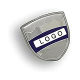 KLCLTTI 3D car Logo Auto Aufkleber, für 40 S60 S70 XC40 XC60 V40 V50 V60 ABS Auto Front Grill Aufkleber Emblem Heckkofferaufklebe Abzeichen Auto Styling Dek