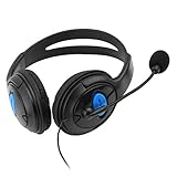 balikha Kabelgebundenes Gaming Headset mit Mikrofon für 4 Bass S