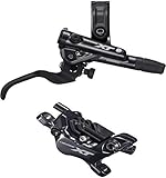 Powerful fully bled XT 4 pot hydraulic Servo Wave disc brake for more aggressive riding styles. Fully b