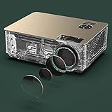 PFDTS M5s M5SW Full HD 1080P Projektor Unterstützung 4k Android WiFi 7000 Lumen Smartphone TV-Box mit Geschenk (Color : M5S)