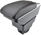 SIOM Leder Autokonsole Armlehne Box, Für Opel Vauxhall Astra J Dual Layer Mittelkonsole Armlehne Aufbewahrungsorganisator, Interieur Styling Zubehö