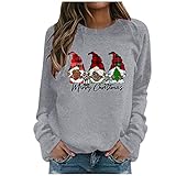 XTBFOOJ Fleecejacke Damen Winter Freizeit Gedruckt Mit Kapuze Plüschjacke Plus Mantel Fleece-Mantel Coat Casual Mantel Faux Lange Ärmel Outw