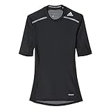 adidas Herren T-shirt Techfit Chill, schwarz, XL, AJ5705