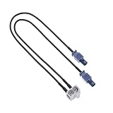 Dual Fakra Auto Antennenadapter von Keple | Doppel Fakra Fahrzeug Antennenanschluss Kompatibel mit 3 Generation Radios in RCD, RNS310, RNS, MFD Radio | Twin Fakra Adap