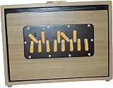 Shruti-Box BHAJAN, SWAR PETI, aus Teakholz, handlich C bis C, 13 Noten, mit Tasche, NASIR Ali Shruti-Box, BHAJAN, SWAR PETI, Teakholz, handlich C bis C 13 Geldscheine, mit T
