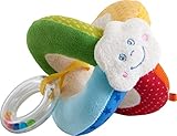 HABA - Stoffball Welt Regenbogen Iris Spielzeug für Babys, Mehrfarbig, einzigartig (306024)