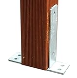 Pfostenträger zum Aufdübeln für Pfosten 12 cm feuerverzinkt Träg