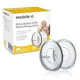 Medela Milchauffangschalen – BPA-frei, aus weichem, flexiblem Silikon – 2er-S