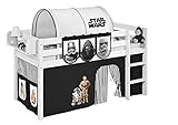 Lilokids Vorhang Star Wars Schwarz - für Hochbett, Spielbett und Etagenb