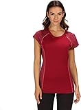 Regatta Damen Womens Hyper-Reflective II Quick Drying Active Sports T-Shirt, Rot-Beetroot, 46