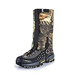 Unisex Snow Leg Gamaschen Outdoor Camouflage Snowproof Wasserdichte Schneestiefel Leggings für Klettern Jagd Wandern Atmungsaktive B