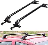 2 Stück Aluminium Dachträger Crossbar für Opel Astra K 2015-2020, Hohe Schlagfestigkeit Tragfähigkeit ​Relingträger Nachrüsten Reisen und Camping