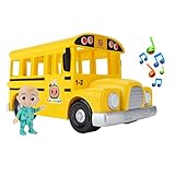 CoComelon CMW0015 Mitsing-Bus mit Sound und JJ Spielfigur für Kinder ab 2 Jahren (Englische Sprachausgabe)