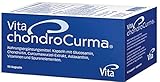 Vita chondroCurma - 90 Kapseln - mit Astaxanthin, Vitaminen, Mineralstoffen, Glucosaminsulfat, Chondroitinsulfat, Curcumawurzel-Extrakt, Traubenkern-Extrakt, Ingwerwurzel-Extrakt, S