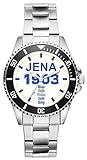 JENA Geschenk Artikel Idee Fan Uhr 6082