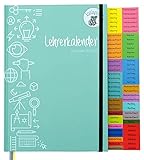 koalaplan Lehrerkalender A4-A5 2021/2022 Lehrerplaner Terminkalender Terminplaner Schulplaner Schulkalender Unterrichtsplaner Schuljahresplaner Planer und Kalender für LehrerInnen (DIN A4, Mintgrün)