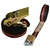 all-around24 2 Stück Spanngurte zum befestigen Ratschengurt Zurrgurt mit Ratsche Transportgurt ladungssicherung zugg