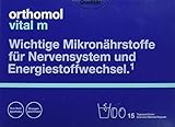 Orthomol vital m 15er Granulat, Tablette & Kapseln, Orange - Vitamin Komplex für Männer bei Müdigkeit & Erschöpfung