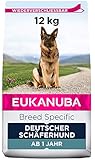 Eukanuba Breed Specific Deutscher Schäferhund Trockenfutter - optimal auf die Rasse abgestimmtes Premium Hundefutter mit Huhn, 12 kg