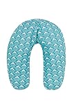 Fillikid Seitenlagekissen Exclusiv | Seitenlagerungskissen mit Mikroperlenfüllung | Stützkissen mit Reissverschluss | Bezug 100% Baumwolle abnehmbar & waschbar | Länge 110cm | Kleines Stillk