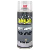 Haftgrund SCHWARZ 1Spray400ml Haftgrund Füller für Autolack von Ludwiglack