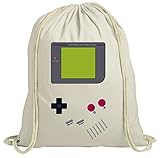 ShirtStreet Videospiel Videogame Gamer Game Computerspiel natur Turnbeutel Gym Bag Retro Spielkonsole, Größe: onesize,