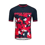 UGLY FROG Sommer Herren Cycling Jersey Männer Radfahren Trikots & Shirts Atmungsaktiv Mode Bunt Sport Bekleidung