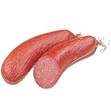 Bauerncervelat, feingekörnten Rohwurst, hergestellt nach nach dem GDL-Reifeverfahren, Landmetzgerei Schiessl, ca. 700g, Primeversand!