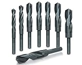 FGHJ Bohrer Schwarzweiß Kleiner Griff,Hochgeschwindigkeits-Stahl-Twist-Bohrer 8-Stücke Holz-Box-Bohrkopföffnung (Size : 8pcs White (Wooden Box))