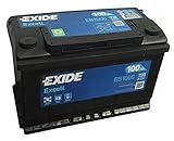 EXIDE EB1000 AUTOBATTERIE EXCELL 100AH 720EN STARTER BATTERIE 12V