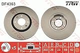 2x TRW VORNE Bremsscheibe für CITROËN C4 Picasso I (UD_)
