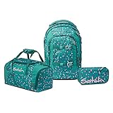 Satch Pack Schulrucksack Set 3tlg. inkl. Schlamperbox und Sporttasche (Happy Confetti)