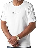 Champion Herren American Tape T-Shirt, weiß, L