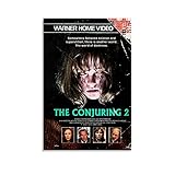 The Conjuring-2 (2016) America Horror Movie Beautiful Pretty Protagonist HD Poster Dormitory Animation Film Star Poster Restaurant Dekoration Gemälde Leinwand Wand Bar Cafe Classic Art Poster B