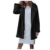 Uomitaff Damen Winterjacke Winterparka Party Baumwolljacke Winterjacke mit Kapuze Winterjacke Linie Winterparka Jacke für Damen für Damen Jumper Oberteile O