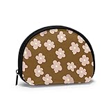 Zip Change Pouch Casual Flowers Free Little Pretty Coin Purse Wallet Cash Coin Purse with Zipper Mini Cosmetic Makeup Bags for Women Girls Party Gifts and D